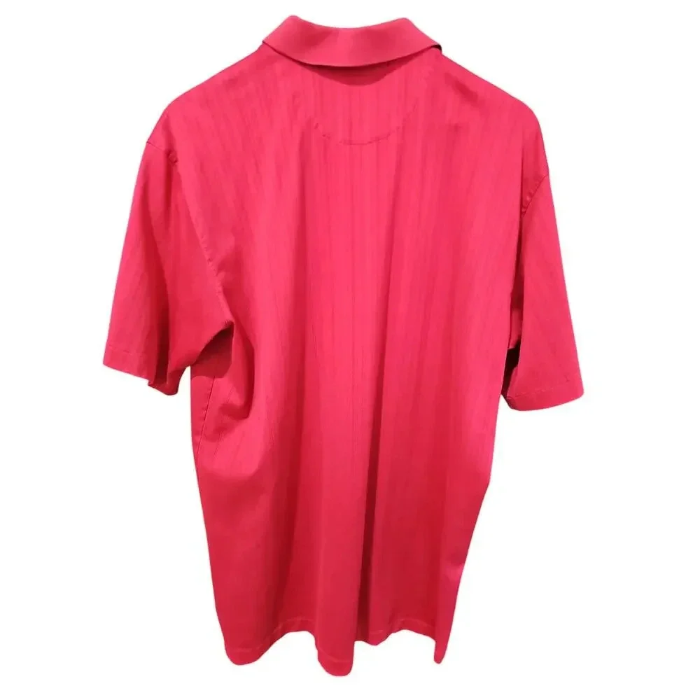Nike Fit Dry Tiger Woods Collection Golf Polo Shirt Red Size XL